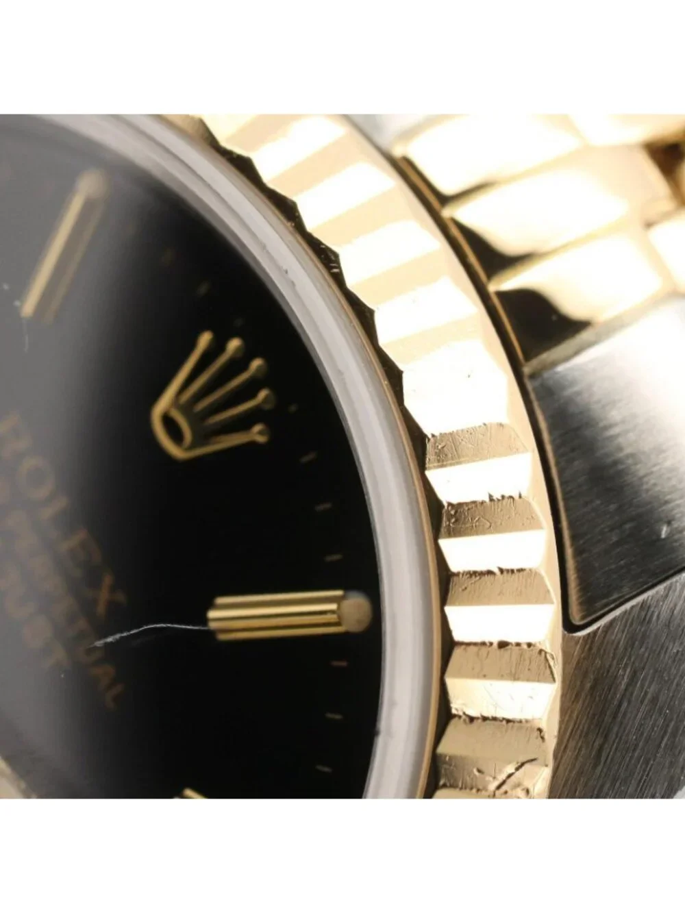 Rolex Watch Datejust No 97 Bar 18K Stainless Steel